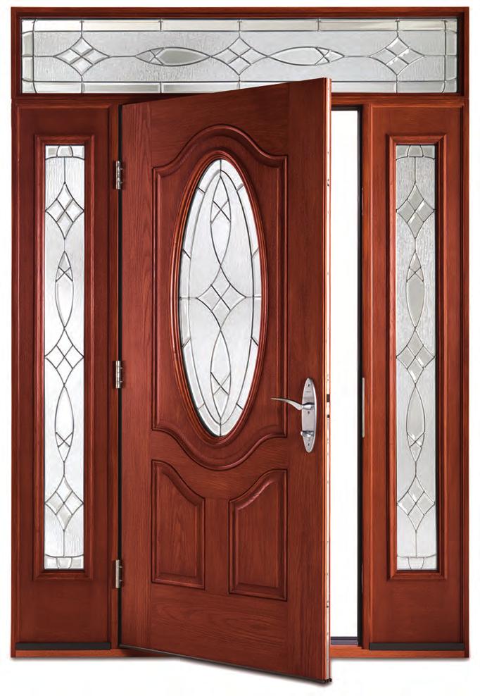 7 A complete door system A complete door system is more than just beautiful doors and glass it includes all the components needed to assemble it.