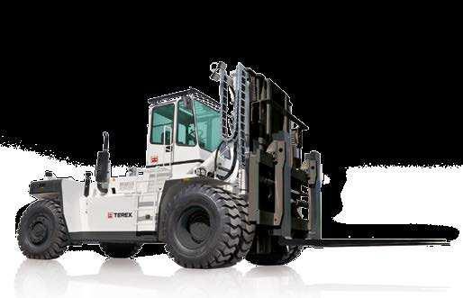 EFFICIENT DRIVES, HIGH PERFORMNCE TECHNICL SPECIFICTIONS Diesel engines and transmissions for Terex forklift trucks State-of-the-art drive train Terex forklift trucks offer high handling performances