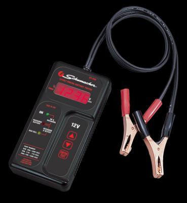 Schumacher Digital Battery Tester Model BT-50 Reads Voltages from 4.99 up to 19.