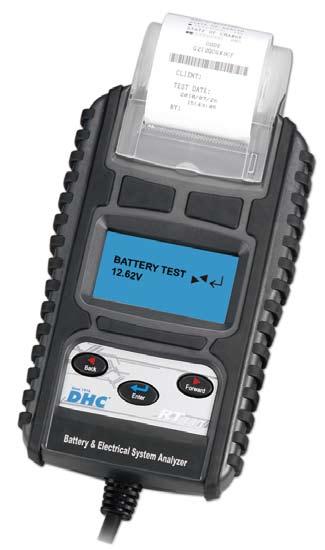 RT 777 Digital Battery / Charging / Starting System Analyzer with Printer : Decode Excel Program BT747 Digital Battery / Charging /