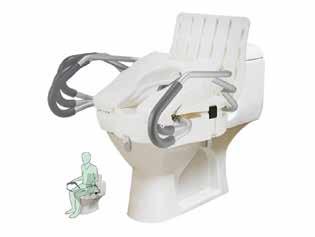 Simply remove the seat to clean and when the raised seat is not needed without tools. Fits most elongated and standard round toilets. Molded unbreakable polyethylene plastic seat.