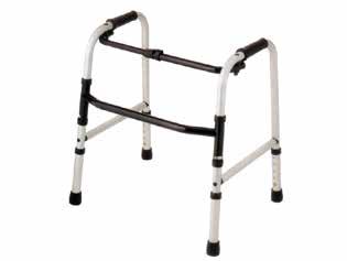 One Touched Aluminum Folding Walker Item No.: HCC0301 One Touched Aluminum Folding Walker Item No.: HCC03010SS 1 or 7/8 anodized aluminum tubing.
