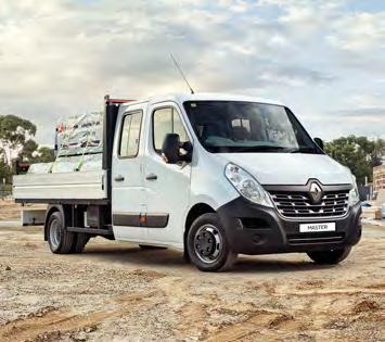 When the going gets tough, get Master Cab Chassis. Overseas model shown Award winning performance. The power to do more.