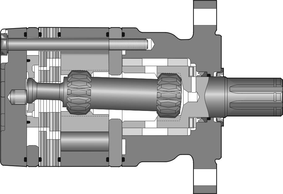 Hydraulics LSHT Torqmotors TM and Nichols TM Motors - TC Series 15 Displacements (2.2-24.0 in 3 /rev) 15 Schluckvolumen 36.