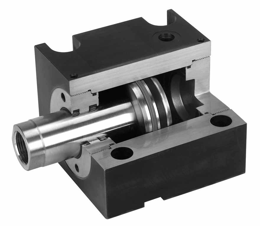 Hydraulics Series CHD Cylinder Features Primary Seal polyurethane rod seal with multiple sealing edges is self-compensating and self relieving to withstand pressure variations and conform to