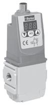 Pneumatics Very fast response times Accurate output pressure Micro parameter settings Selectable I/O parameters Quick, full flow exhaust LED display indicates output pressure No air consumption in