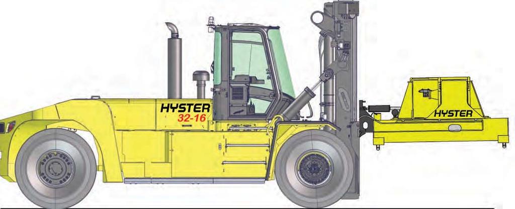 H28-32XM-16CH Dedicated Container Handlers Since 1986 Hyster FLT type Dedicated Container Handlers have set the standard in highest net container lifting capacity.