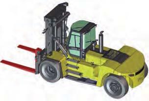 Standard Equipment Vista Operator Compartment Forklift (FLT) models: Open Module. Container Handling (CH) models: Fully Equipped Cab.