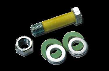 Bolt dimensions in line with DIN/ANSI flange requirements. Bolt materials: Quality grade 5.6, 8.8 CK35, 42 CrMo4, UNC special materials upon request.