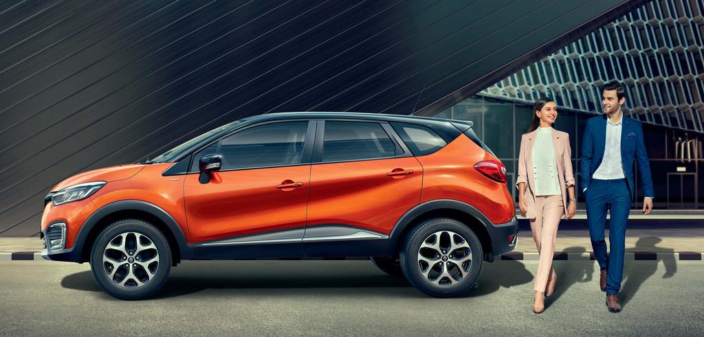 EXPRESS YOUR STYLE Elevate your Renault CAPTUR with a range of aesthetic add-ons.
