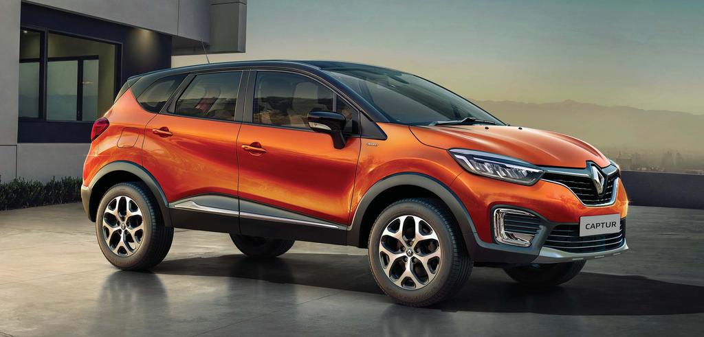 CAPTURE YOUR SENSES Renault CAPTUR After turning heads on the streets of Russia, Argentina, Brazil and beyond, the Renault CAPTUR now makes its way to India.
