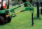 Posthole Diggers by Rotomec Whether digging for posts or trees, these heavy-duty models feature rugged gearboxes and wide augers for tackling large projects in tough ground.