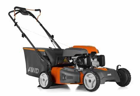 Autowalk TM Adjust the ground speed easily according to your needs and the condition of the lawn.