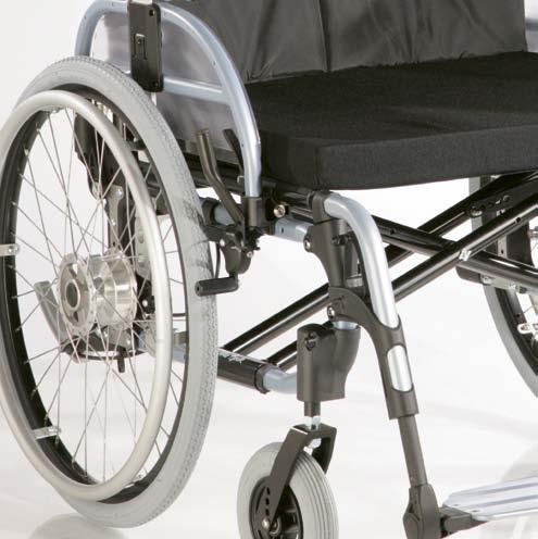 Start M4 XXL Product Features Aluminium tube frame All main component groups are attached with screws Standardized caster forks for all wheel sizes Durable upholstery Small folding size with folding