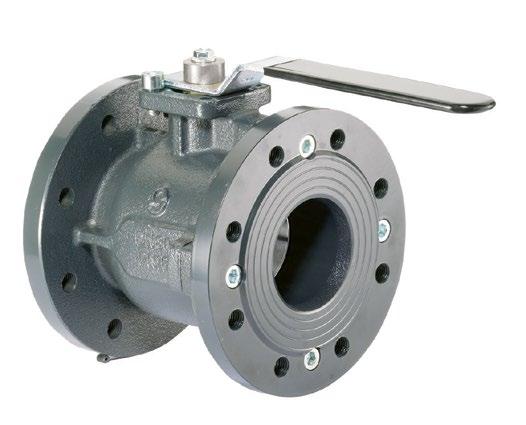 ART 77-78 Cast Iron Ball Valve Flanged Ends Flange Mounting PN16 Only ISO 5211 Direct Mount (Not 200mm) Art 77/78 Plated Brass/Stainless