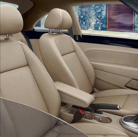 Seating Features Standard front seats or optional heated Comfort front seats w/mantual lumbar support and map pockets on rear (part of S Style & Comfort package) Tixo cloth seating surfaces or
