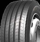 Economical and Green Low rolling resistance reduces fuel consumption making the tire both economical and green. TRUCK AND BUS TIRE CATALOG 2018 STEER 6.50R16 5.