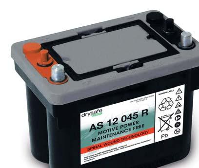 Motive Power > drysafe VRLA block batteries AGM technology Range AF (AGM Technology) The AF* range of batteries is suitable for all light traction applications and combines favorable investment costs
