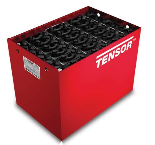 Motive Power > Tensor Lead-acid battery technology with liquid electrolyte TENSOR TENSOR The increasing demands of modern trucks require batteries which comprise high performance and energy