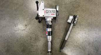 TOOL CONFIGURATIONS To order your Power beveler, simply select from the options below. OPTION 1 PB6 POWER BEVELER OPTION 2 PB8 POWER BEVELER OPTION 3 PB12 POWER BEVELER Working range 1.