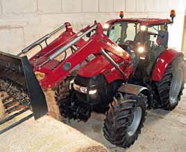When teamed with a loader from the Case IH LRZ range Farmall U will provide you with the power to stack bales and load silage, yet retain the precision to handle palletised goods.