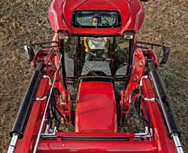 FRUGAL ON SPECIFICATION EASY TO OPERATE Whilst Farmall A may not boast the technological sophistication of higher powered Case IH tractors, it delivers all essential specifications in a user-friendly