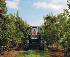 Quantum V/N/F 12 MODELS FROM 65 TO 106HP(CV) NARROW BY DESIGN, POWERFUL BY NATURE Case IH offers a range of twelve, high-performance tractors specially developed to meet the needs of vineyard and