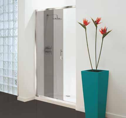 We are able to supply reduced height and width enclosures or angled pivot doors, in-line panels & side panels. Wider enclosures can usually be created with the use of in-line panels.