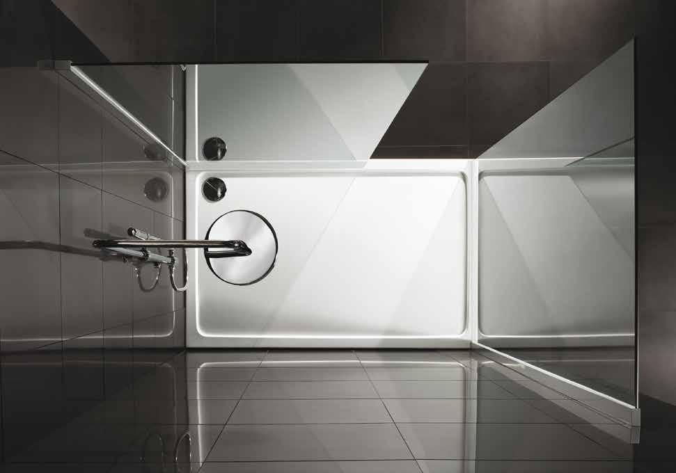 shower trays An extensive range of contemporary designed shower trays which combine style with function. Proudly manufactured in Britain.