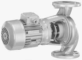 Special In-line Pumps Single-head pumps (Heating, Air-conditioning, Cooling and Industry, Potable water circulation) Series overview Series: Wilo-VeroLine-IPS H[m] IPs IPs Wilo-VeroLine-IPs IPs [m