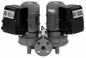 Energy-Saving Pumps Twin-head pumps In-line (Heating, Air-conditioning, Cooling and Industry) Series overview Series: Wilo-VeroTwin-DP-E H[m] DP-E DP-E DP-E DP-E DP-E Wilo-VeroTwin-DP-E 7 9 [m³/h] >