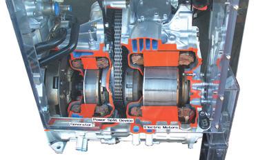 HYBRID CUT-AWAY ENGINE, PRIUS MANUAL OPERATION N98-ND4500 HYBRID TECHNOLOGY The Toyota Hybrid System