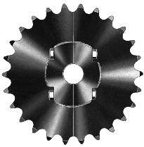All Steel Instant Split Sprocket Manufactured from stock plate sprockets, Martin s Instant Split-Sprocket offers unlimited design and is simply installed with a hand wrench.