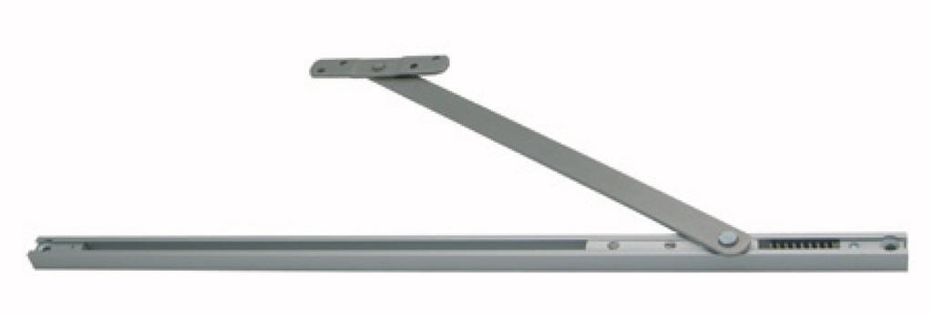 Friction mortice restraining stay D6095-01 495mm version D6095-02 395mm version Timber, Aluminium, PVC-U windows or light doors Morticed into top edge of door (no fixing screws supplied).