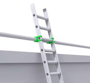 Securing Ladders Ladders should be secured where required to prevent them moving during use which may result in a fall.