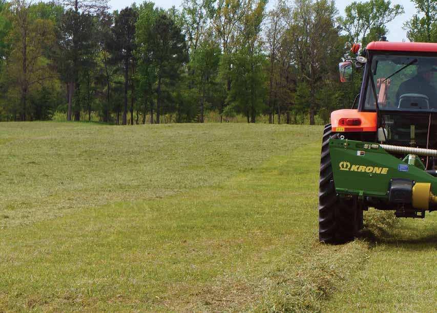 Krone EasyCut disc mowers have been proven in many conditions all over North America.