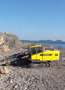 highly available even in challenging rock conditions Thanks to the high degree of commonality with other Atlas Copco products and easy accessibility, you will get fast service and high uptime.