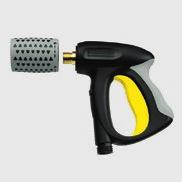 0 Easy press high-pressure trigger gun with softgrip. For high-pressure hoses DN 6 and DN 8 with 11 mm swivel diameter. 2 4.775-466.