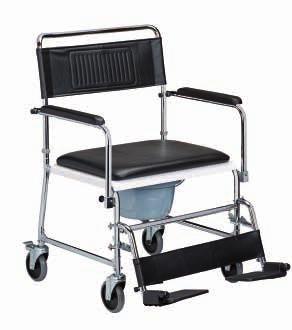 BAD & WC 13 TSX XL commode chair Baja Angle-adjustable shower commode chair ALUMINIUM Up to 160 kg Seat tilting 6 25 BATH & WC The all-rounder with a proven concept for heavy people.