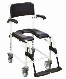 Height-adjustable foot plate Padded arm rests and seat Optional n n High-quality plastic bucket Optional n n High-quality plastic bucket Levina 320-2 Swing-away, removable leg rests Levina 400-2