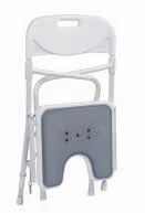 16 Comfort Shower seat and stool ALUMINIUM 9400-A/9401-A/9402-A/9404-A Shower chair, stool and flip-up seat