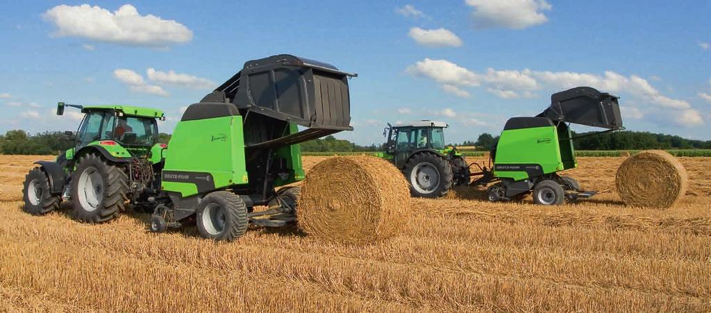 Specialists in the art of baling. DEUTZ-FAHR Varimaster balers are designed to keep service requirements to an absolute minimum DEUTZ-FAHR world wide spare parts back-up is second to none.