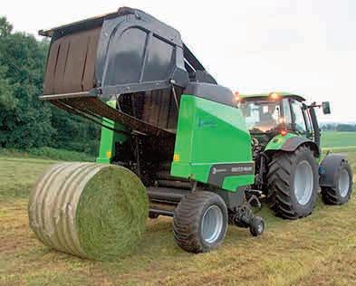 improving bale quality and machine performance DEUTZ-FAHR introduces two new variable chamber round balers for use in