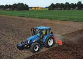 OPTIMISED FOR VERSATILITY All T5000 tractors can be specified with mid-mount hydraulic valves.