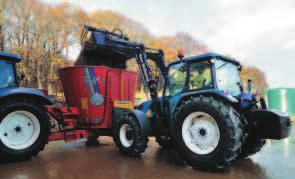 The result is a tractor and loader combination that is perfectly balanced.