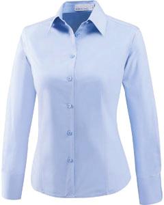 Wrinkle-Resistant Cotton Blend Poplin Taped Shirt