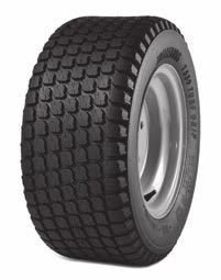 Combined tire for green area, farming,