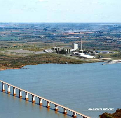 INVESTMENTS IN COMPETITIVE UNITS AND GROWTH BUSINESSES Botnia's pulp mill project in Uruguay Capacity 1.000.