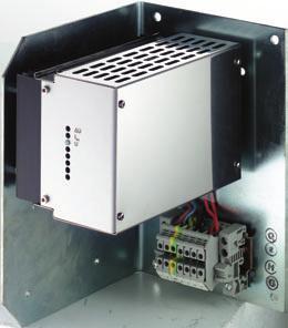 in 23 format. Wall-mounting Modules, which have the wall mount option, are typically fixed to a structure or within a cabinet.