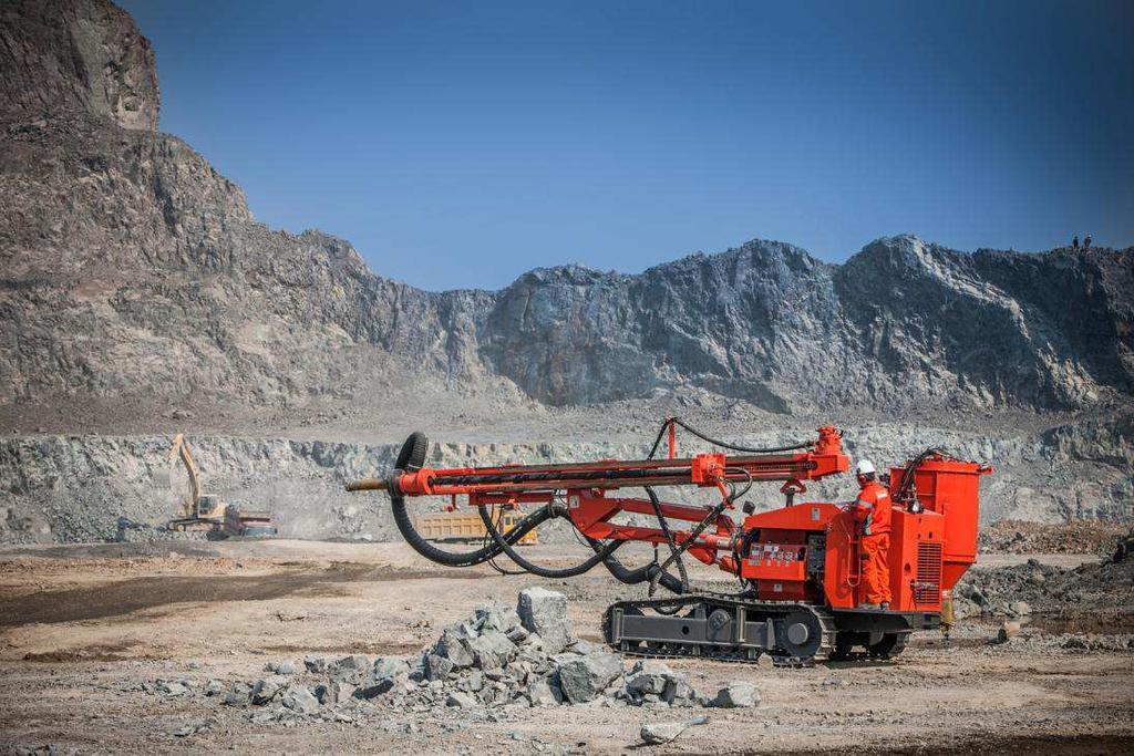 Simple and smart for top productivity Sandvik brand & quality High reliability with quality spare parts and raw material Hole size range up to 152 mm covering both 4 and 5 hammers Good for medium